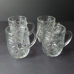 PRINCESS House of Fantasia Crystal Mugs Set 10 oz